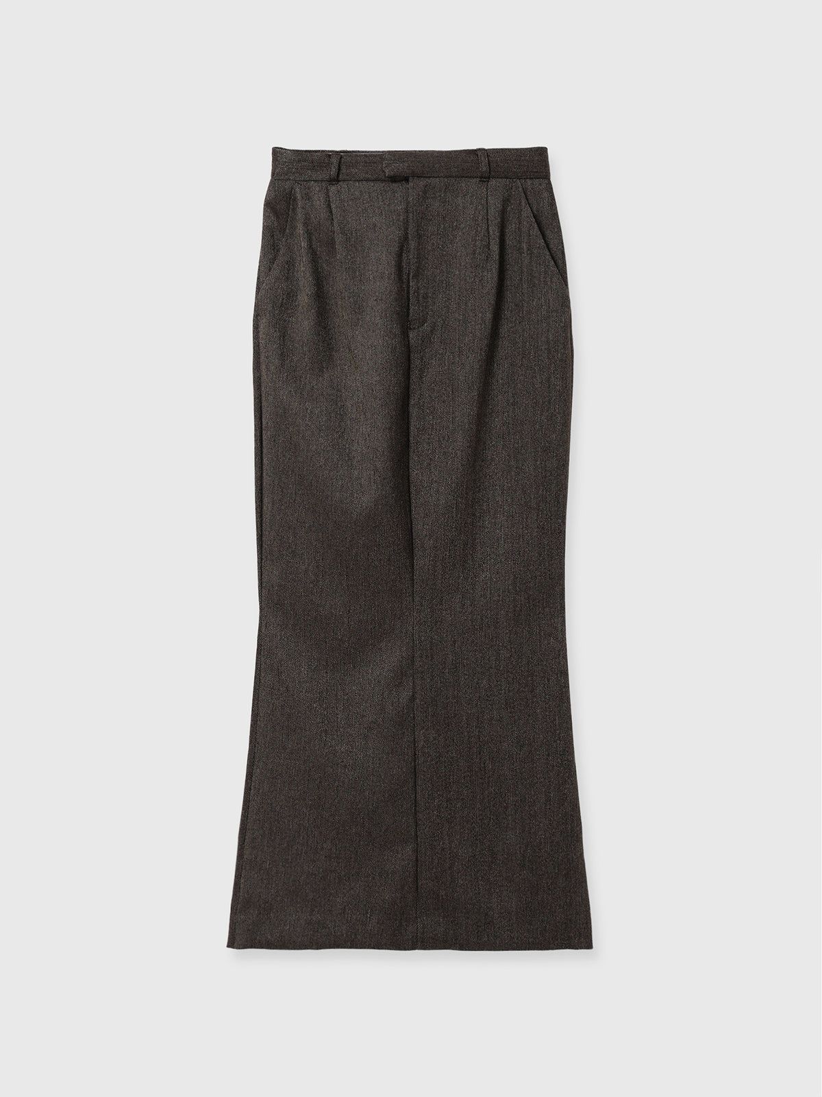【25AW】【THE C】ICHIGUN SKIRT / イチグンスカート (ブラウン)