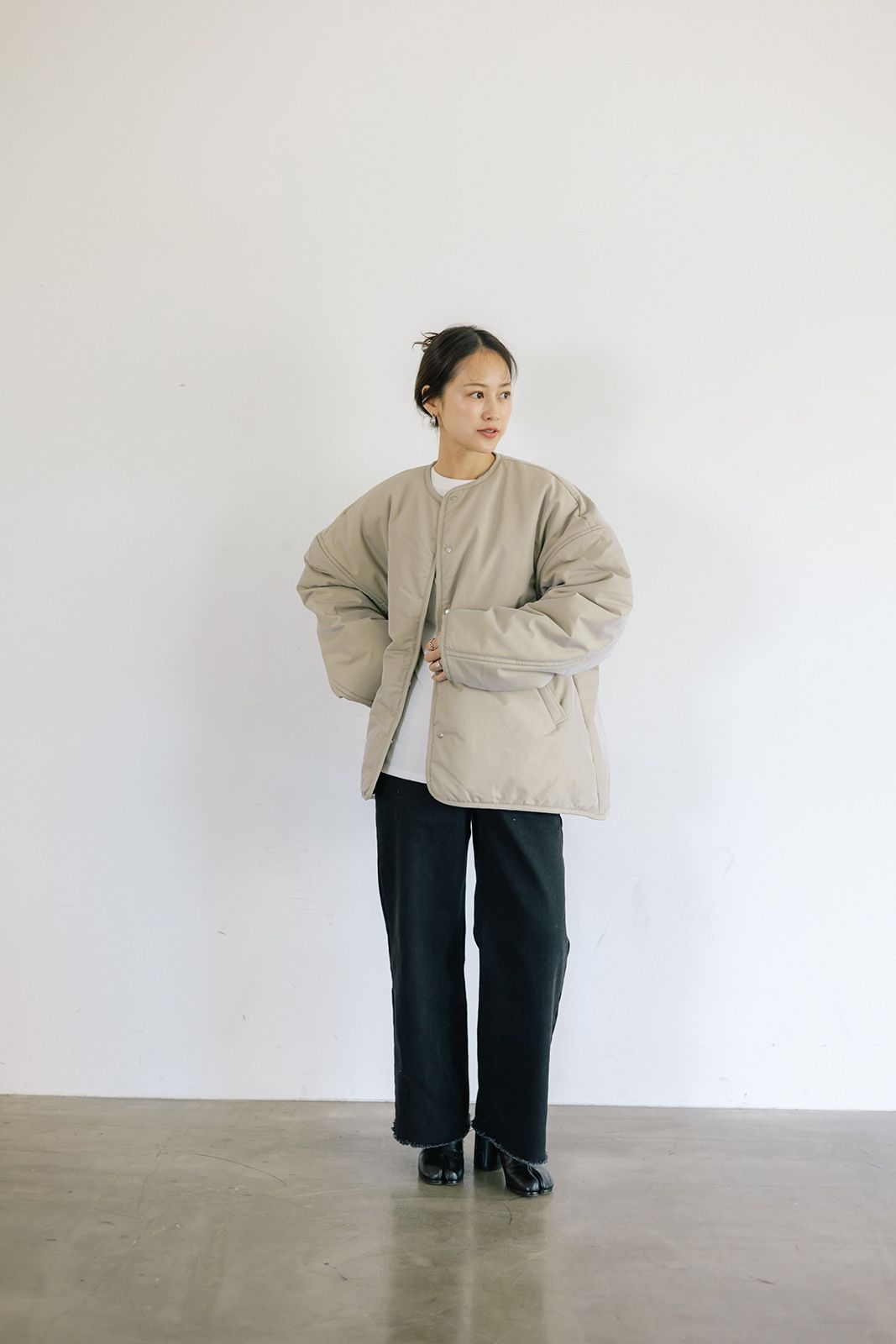 テントブルゾン (ベージュ) Tent Blouson (Beige) / 26AW
