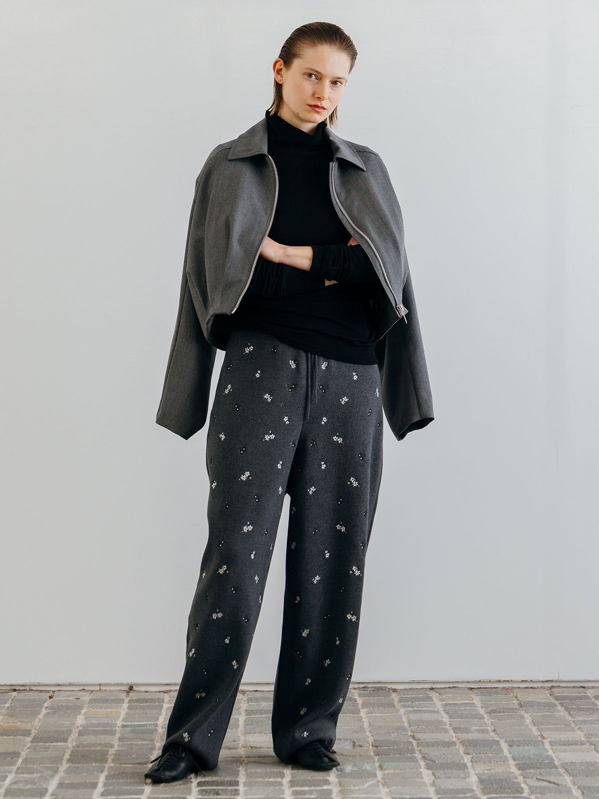 ICHIGUN TUCK JACKET / イチグン タックジャケット (Gray) / 26SS