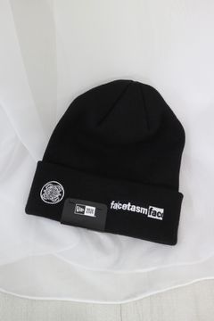 【NEW ERA × FACETASM】 KNIT CAP / ニューエラ ファセッタズムニットキャップ (ブラック)