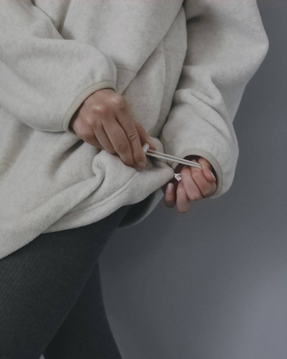 フリース 2ウェイ ワンピース (オートミール) Fleece 2way Onepiece (Oatmeal) /  26AW