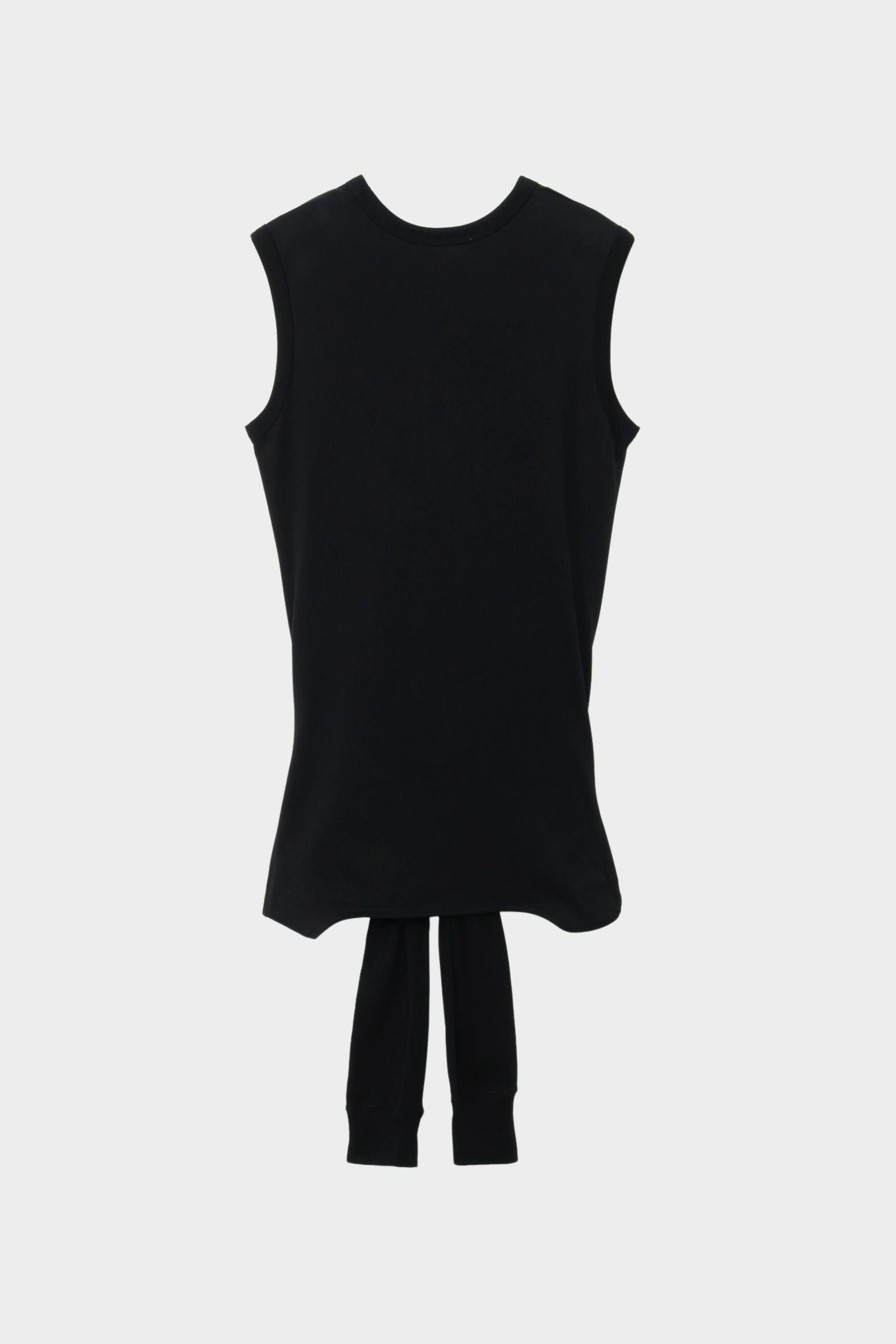 2WAY STRUCTURED PULLOVER (Black) / 2ウェイ プルオーバートップス (ブラック)