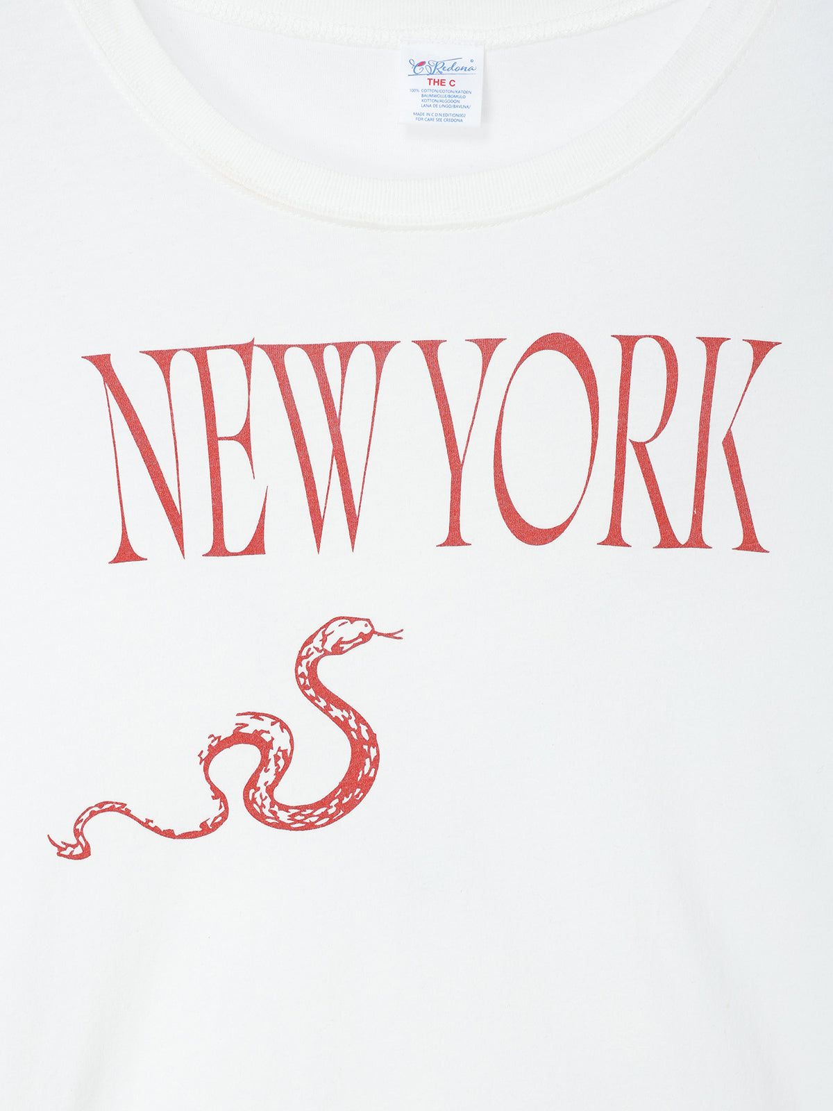 パーマネント ロングスリーブ Tシャツ (NEW YORK SNAKE) PARMANENT L/S TEE /  26AW