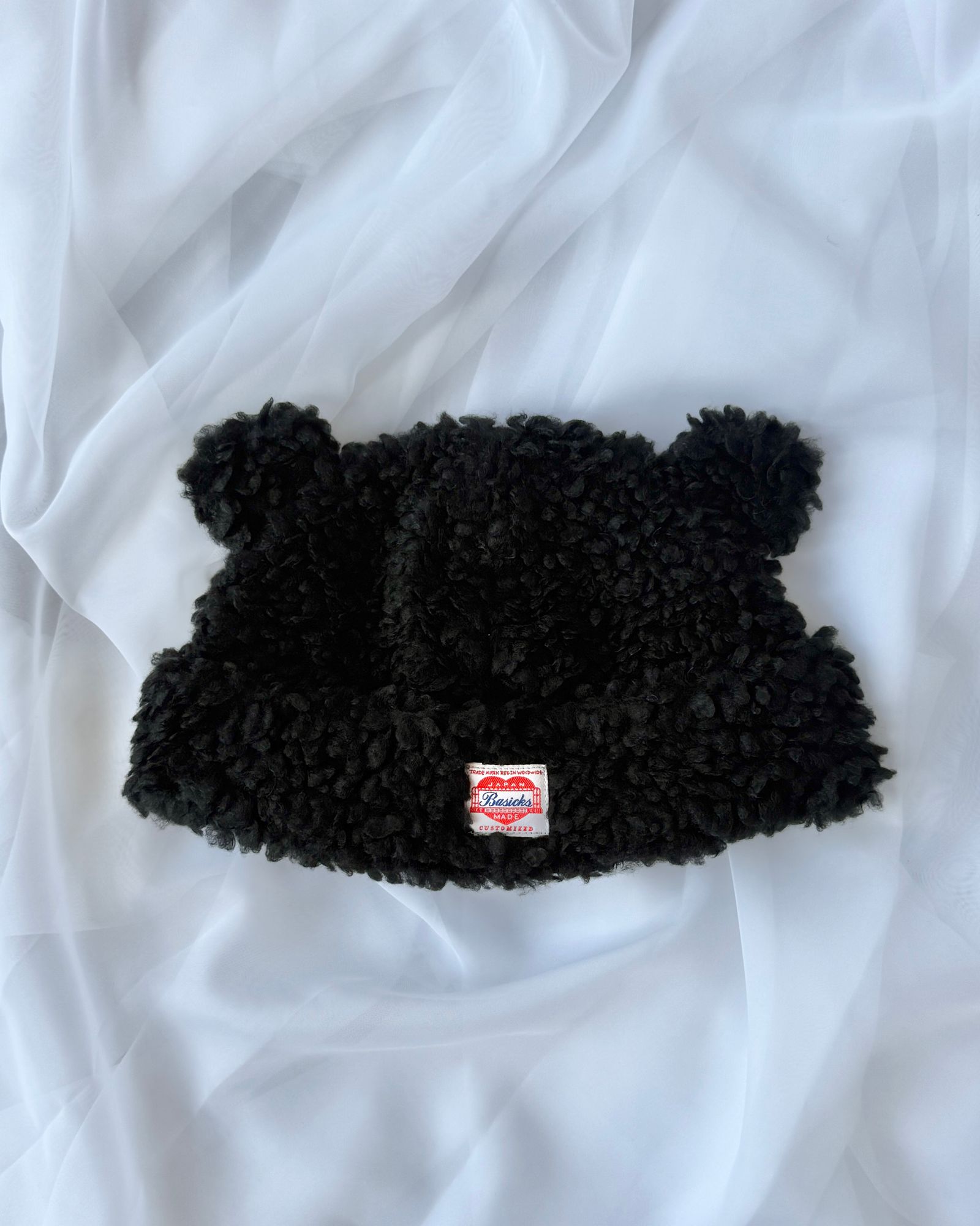 【25AW】Bear Beanie / ベアビーニー (ブラック)