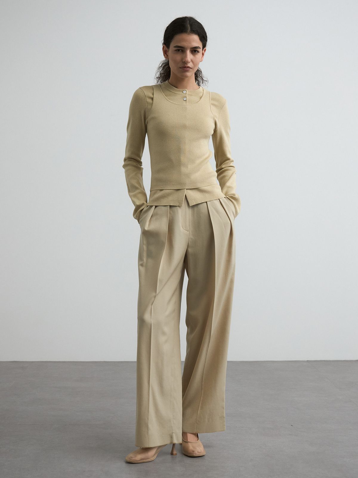 【25SS】【THE C】 ICHIGUN PANTS / イチグンパンツ (イエローベージュ)