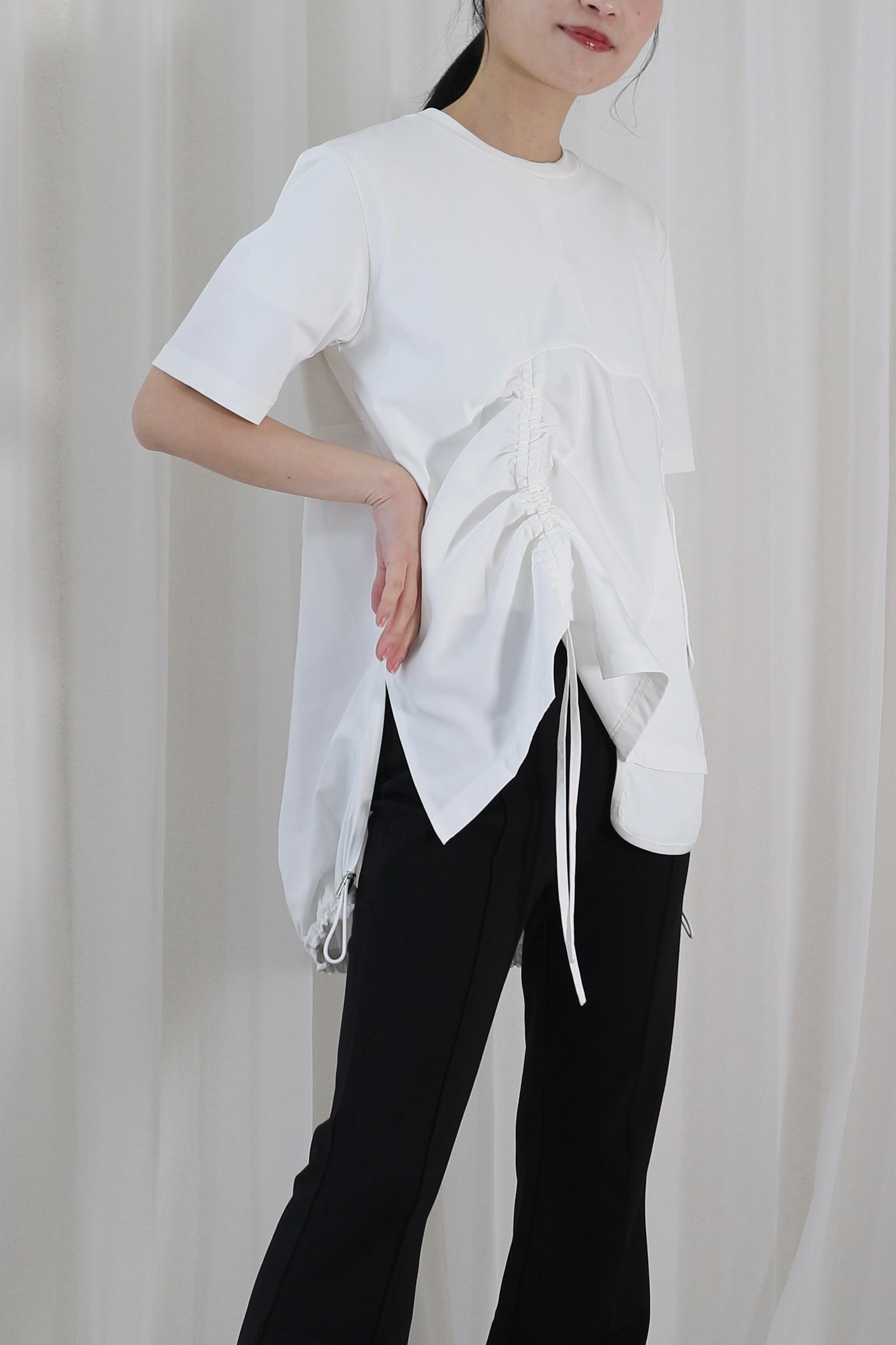 UN3D. - MA-1 DETAIL T-SH / MA-1ディテールTシャツ (ミックス
