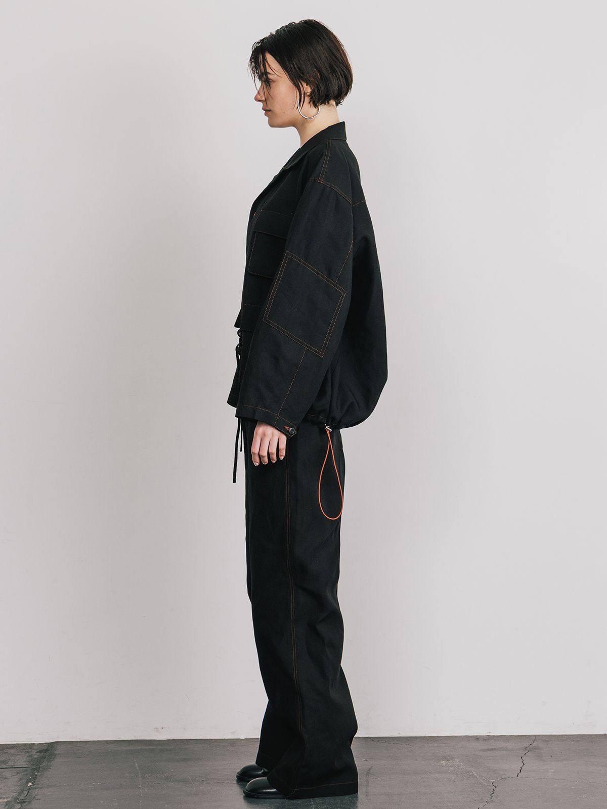 【25SS】TENCEL BDU JACKET / テンセルBDUジャケット (ブラック)