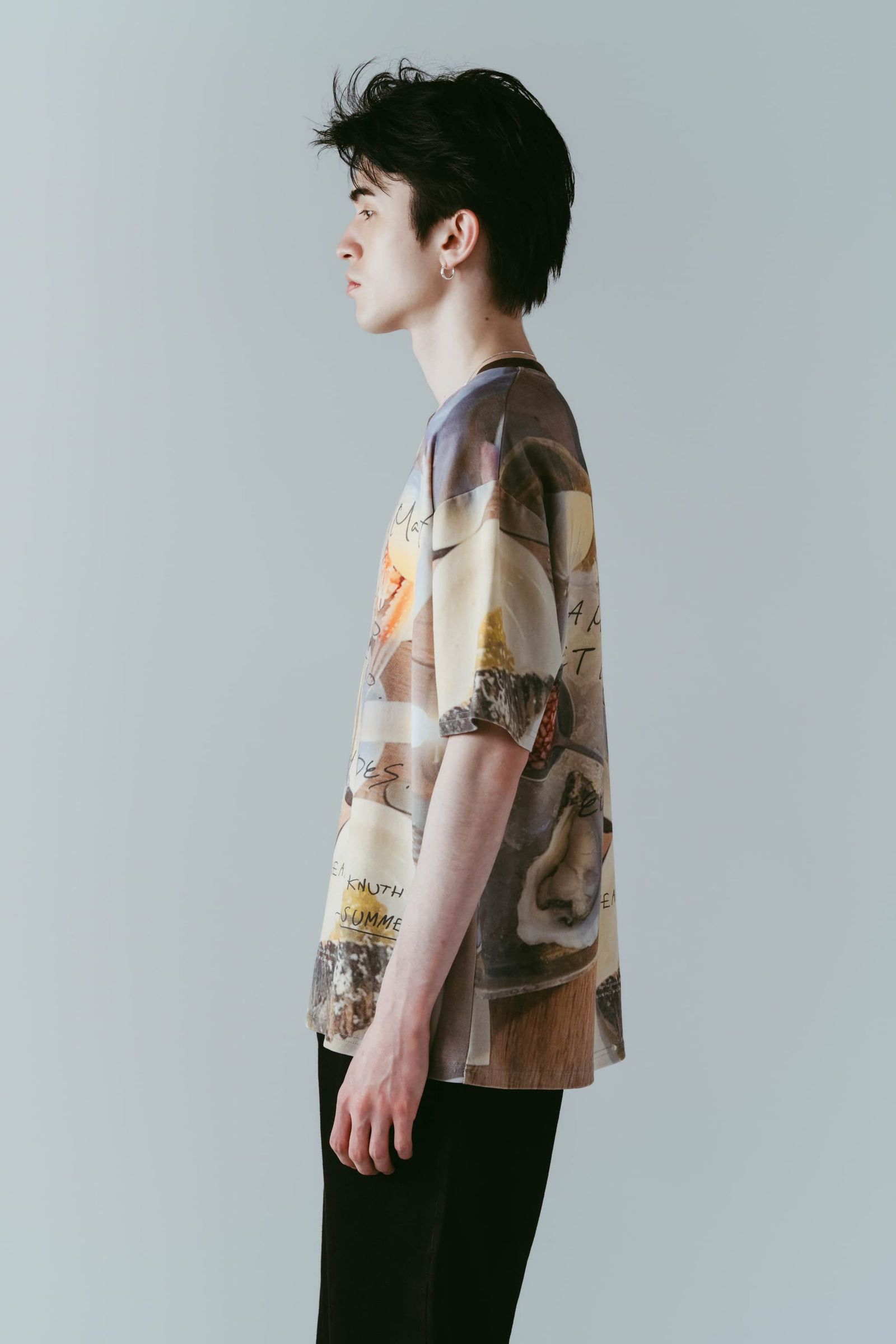 オイスターグラフィックTシャツ (オイスター) oyster graphic tee(unisex) (Oyster) /  26SS