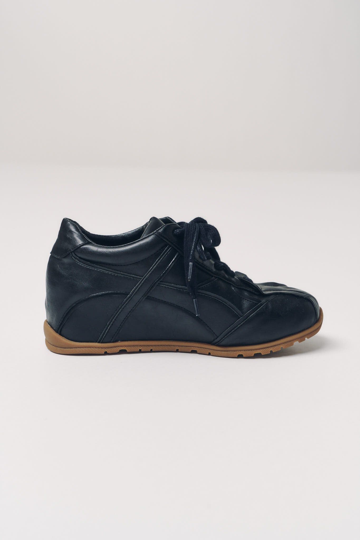 インナーリフトスニーカー (ブラック) inner lift sneakers (Black) / 26AW