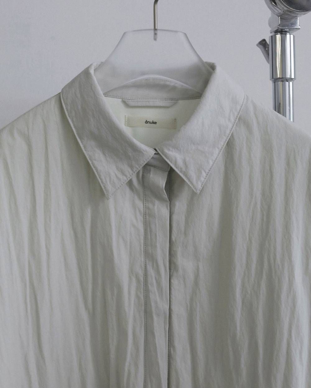 パッデッド フーディ (アイボリー) Padded Hoodie Shirts (Ivory) / 26AW 【6月29日まで期間限定予約】