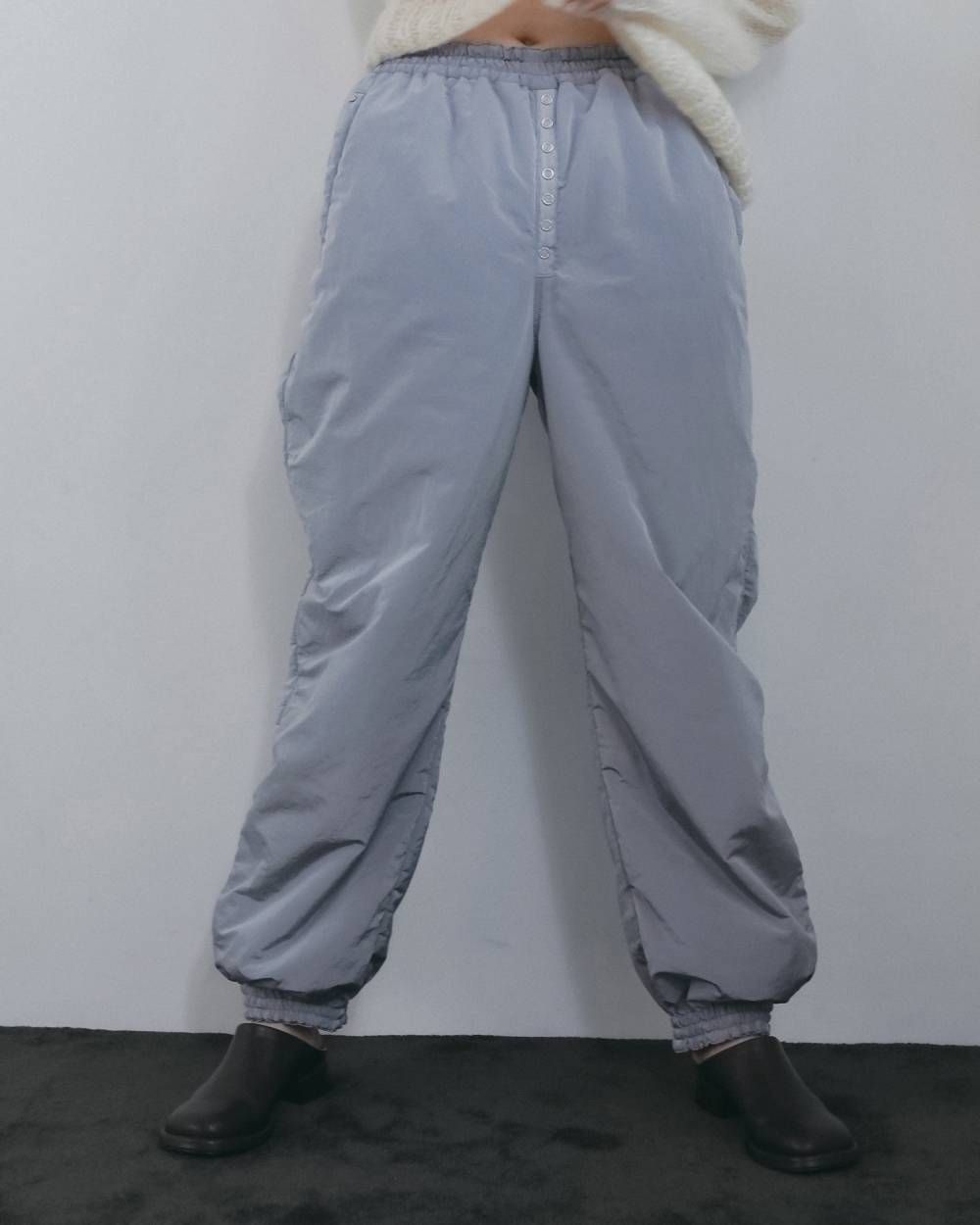リバーシブル パッディングパンツ (アイスブルー) Reversible Padding Pants (Iceblue) / 26AW 【6月29日まで期間限定予約】