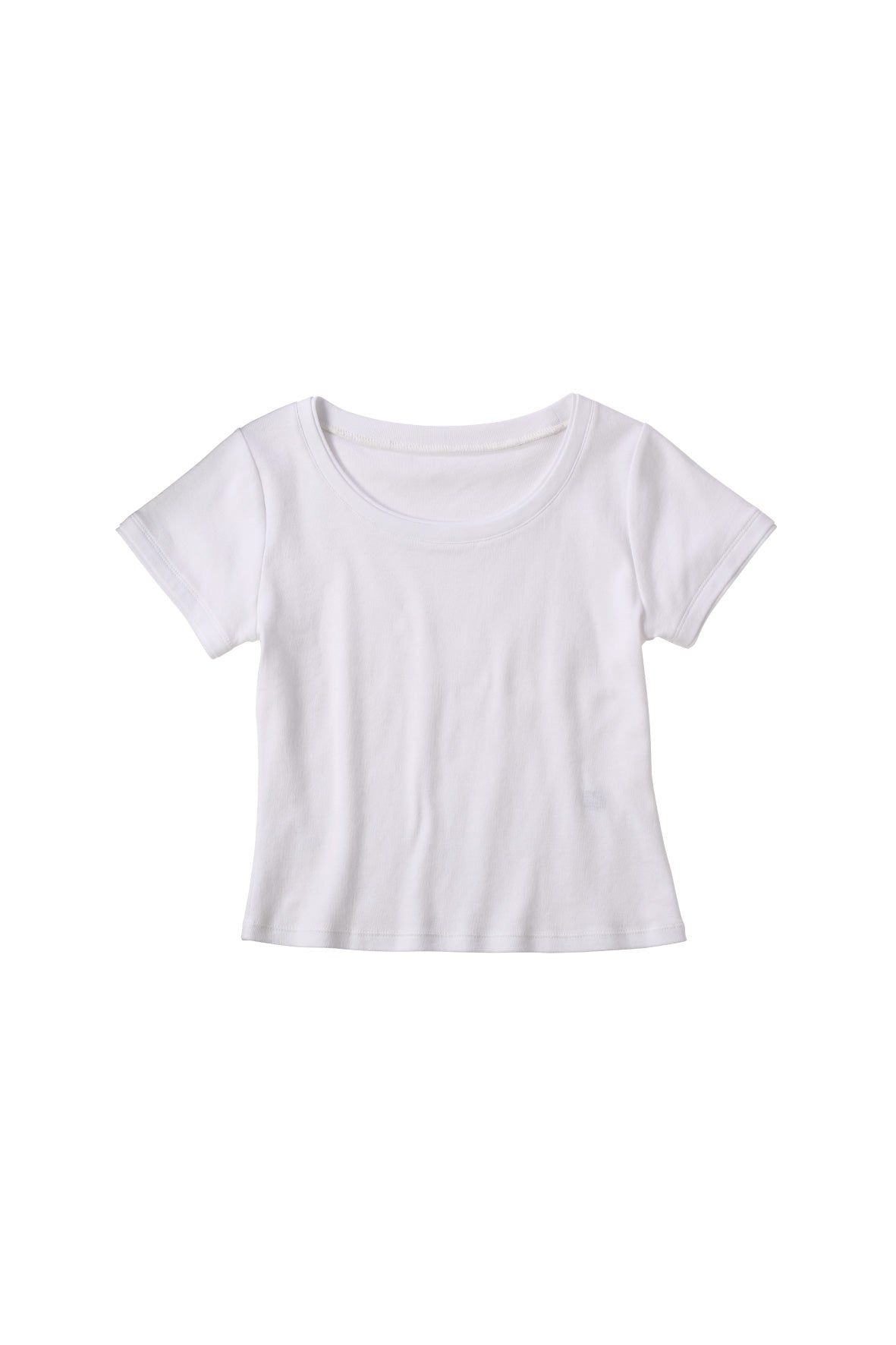 レイヤード クルーネックTシャツ (ホワイト) layered crewneck tee (Whtie) /  26SS