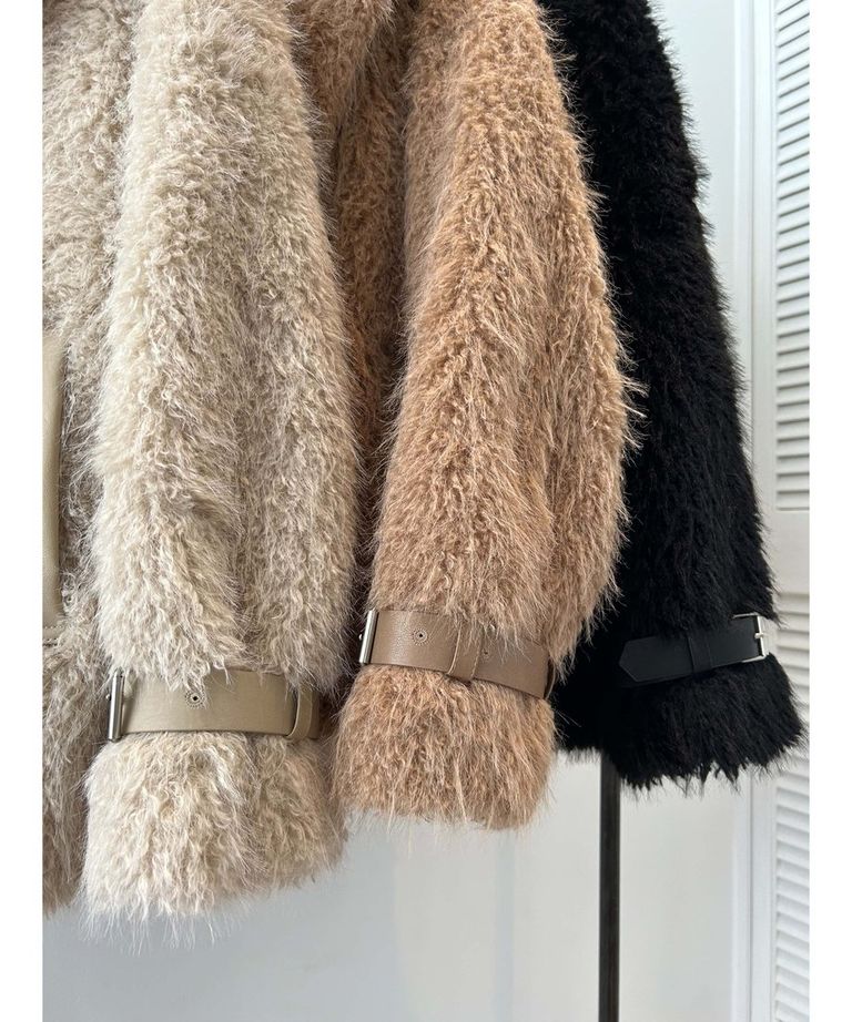 THINK FUR - 【残り1点】Boa Riders Jacket (ブラック) | Sir online 