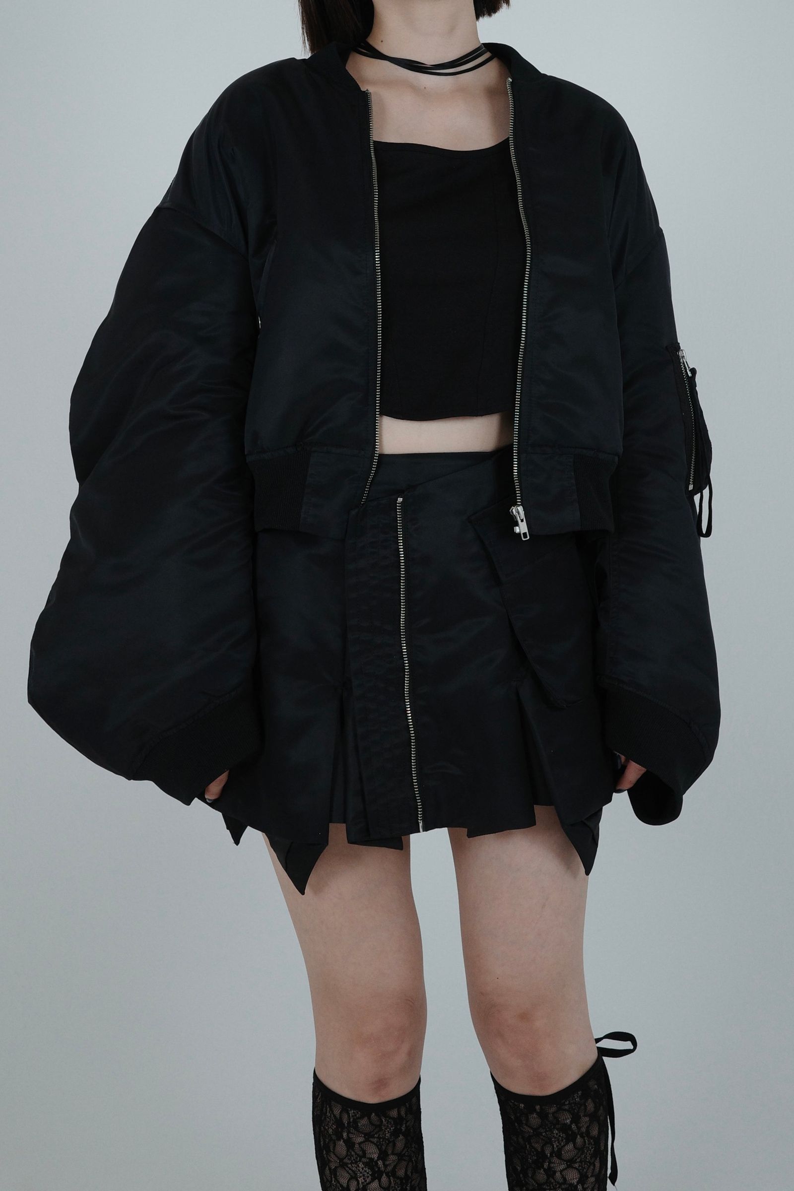 Nylon MA-1 (ブラック)
