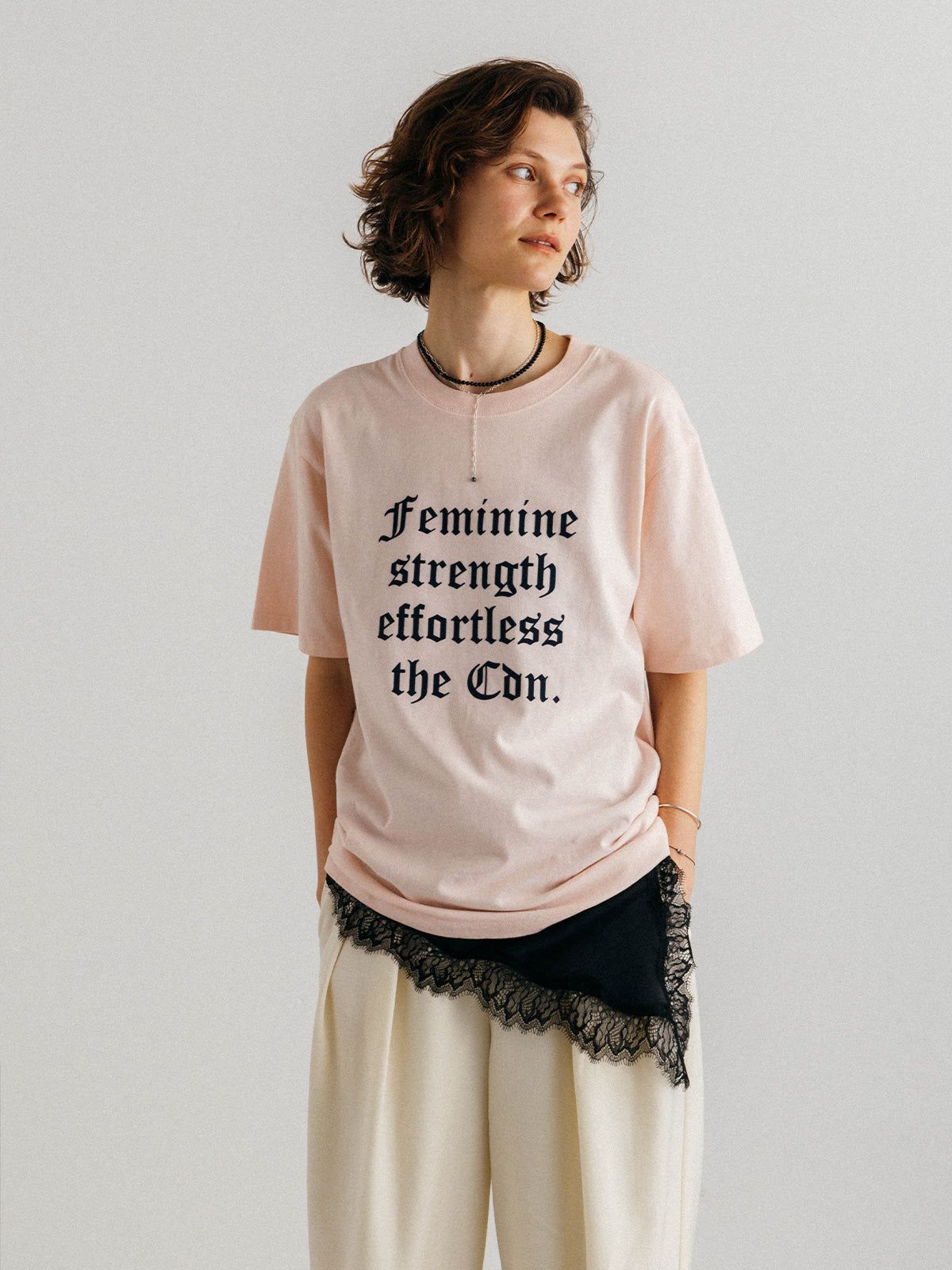 パーマネント Tシャツ (FLOCKY OLD ENGLISH) PARMANENT TEE (FLOCKY OLD ENGLISH) /  26SS