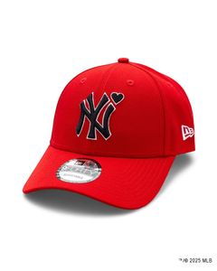 BASICKS x New Era® x MLB™ 9FORTY™ New York Yankees Cap / ヤンキース キャップ (レッド)