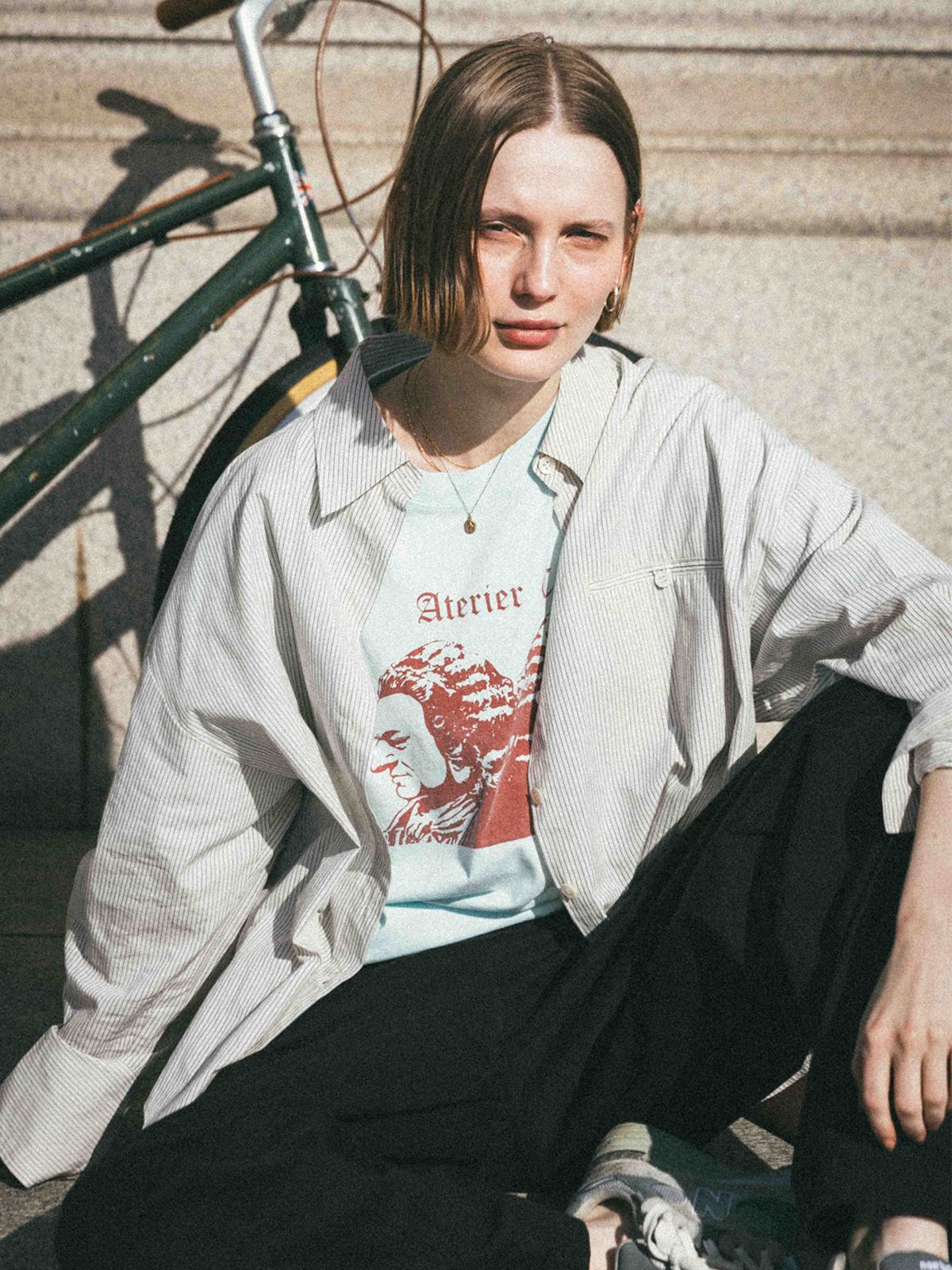 【25SS】PARMANENT TEE / パーマネント Tシャツ (ライトブルー)