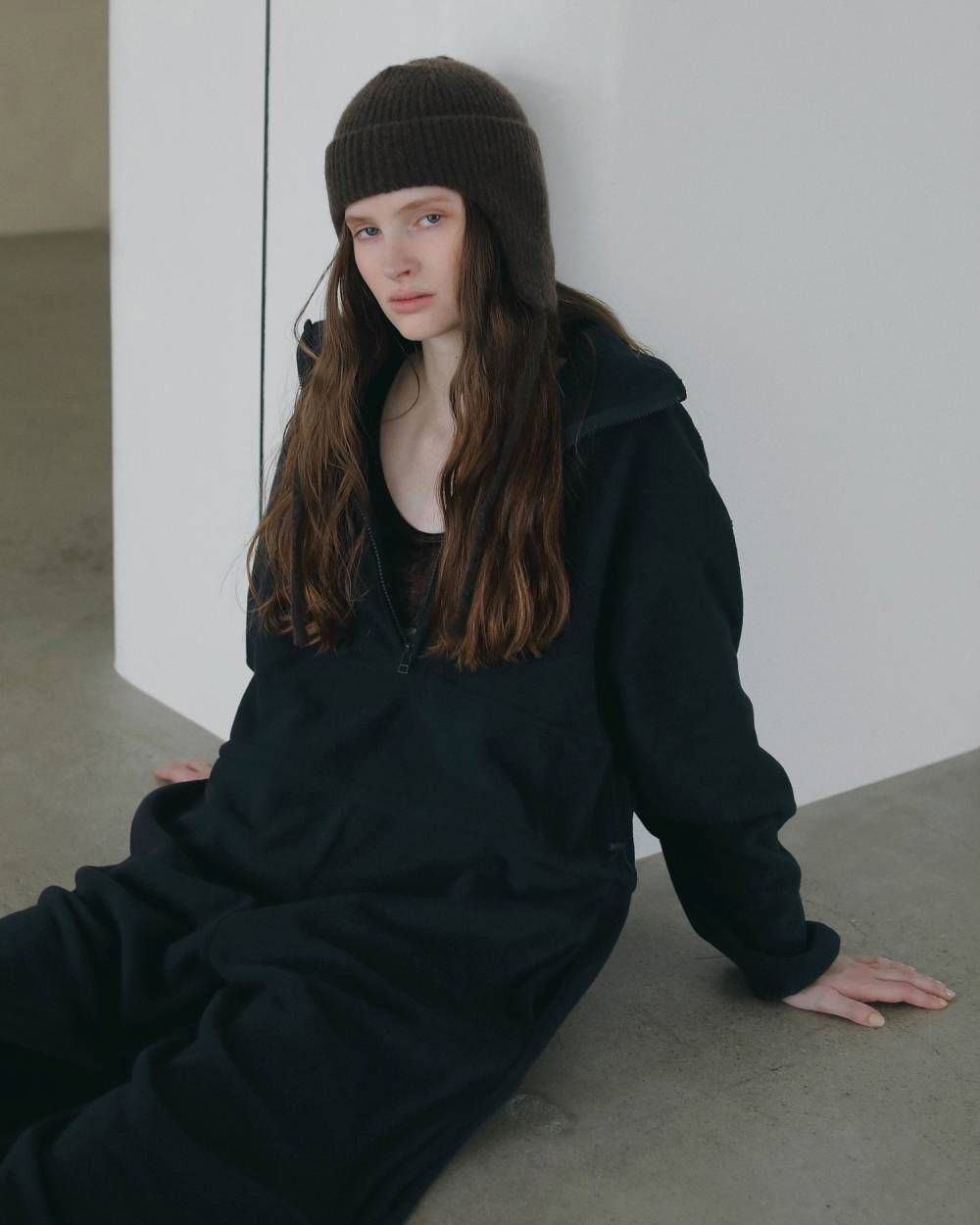 フリースハーフジップ コンビネゾン (ネイビー) Fleece Halfzip Combinaison (Navy / 26AW 【6月29日まで期間限定予約】