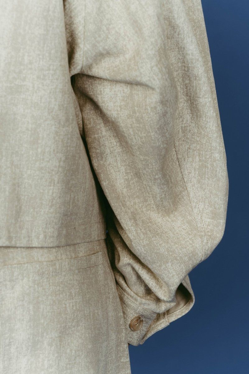 rounded pocket jacket(unisex) (Greige) / ラウンドポケットジャケット (グレージュ) / 26SS