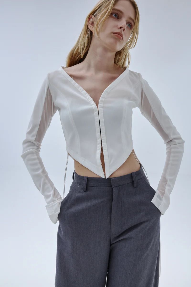 Tension fit tops / テンションフィットトップス (ホワイト)