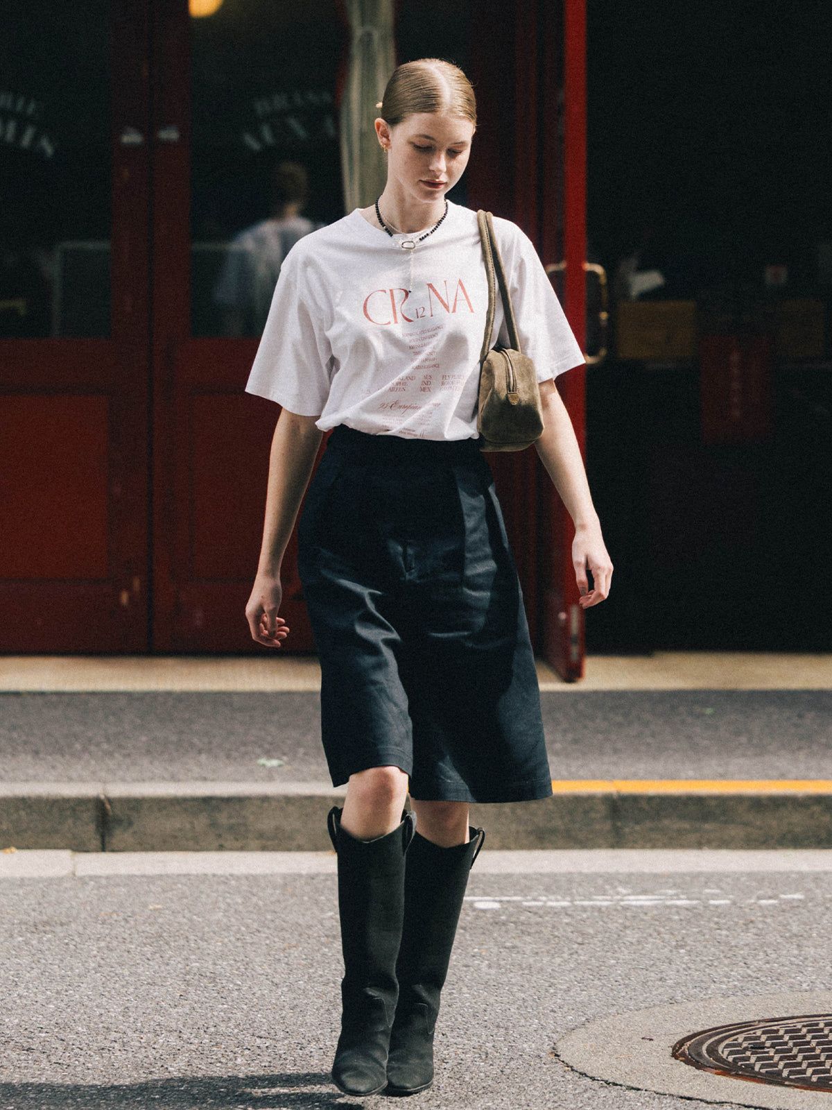 パーマネント Tシャツ (RED CR12NA) PARMANENT TEE (RED CR12NA) /  26SS