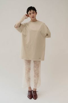 3way one piece T-shirts / 3ウェイ ワンピースTシャツ (アイボリー) / 25SS  Knuth Marf