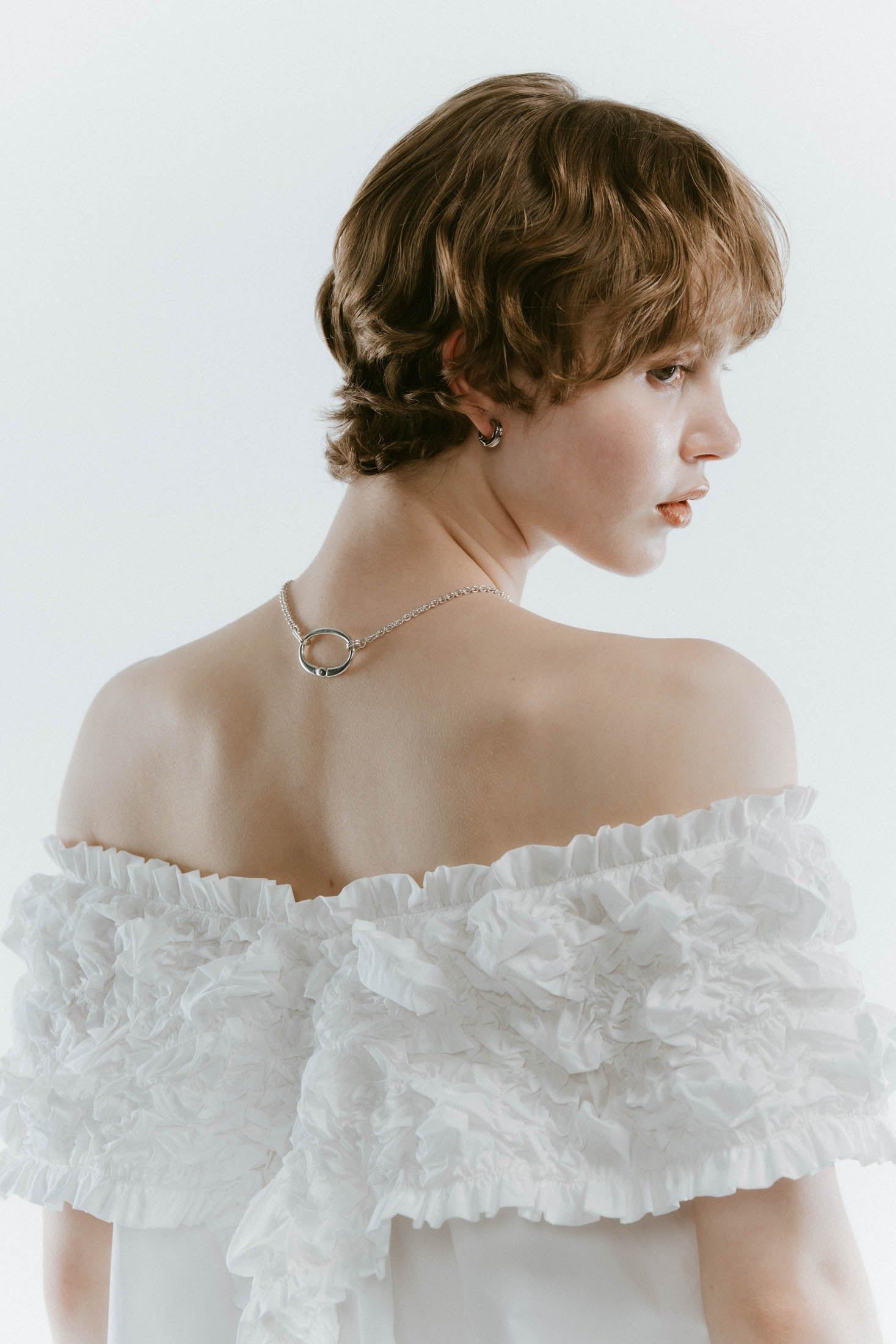新品タグ付きknuthmarf 2way off shoulder blouse Knuth Marf - 2way off shoulder blouse / 2ウェイ オフ