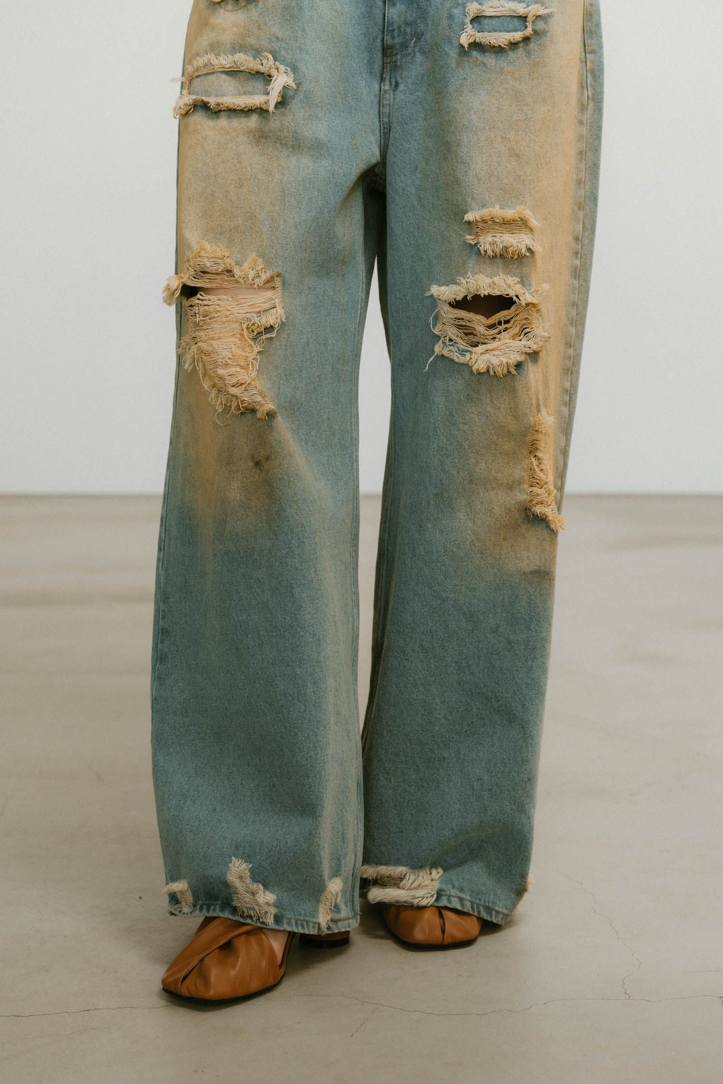 Knuth Marf - 2way cross design pumps / 2ウェイ クロス