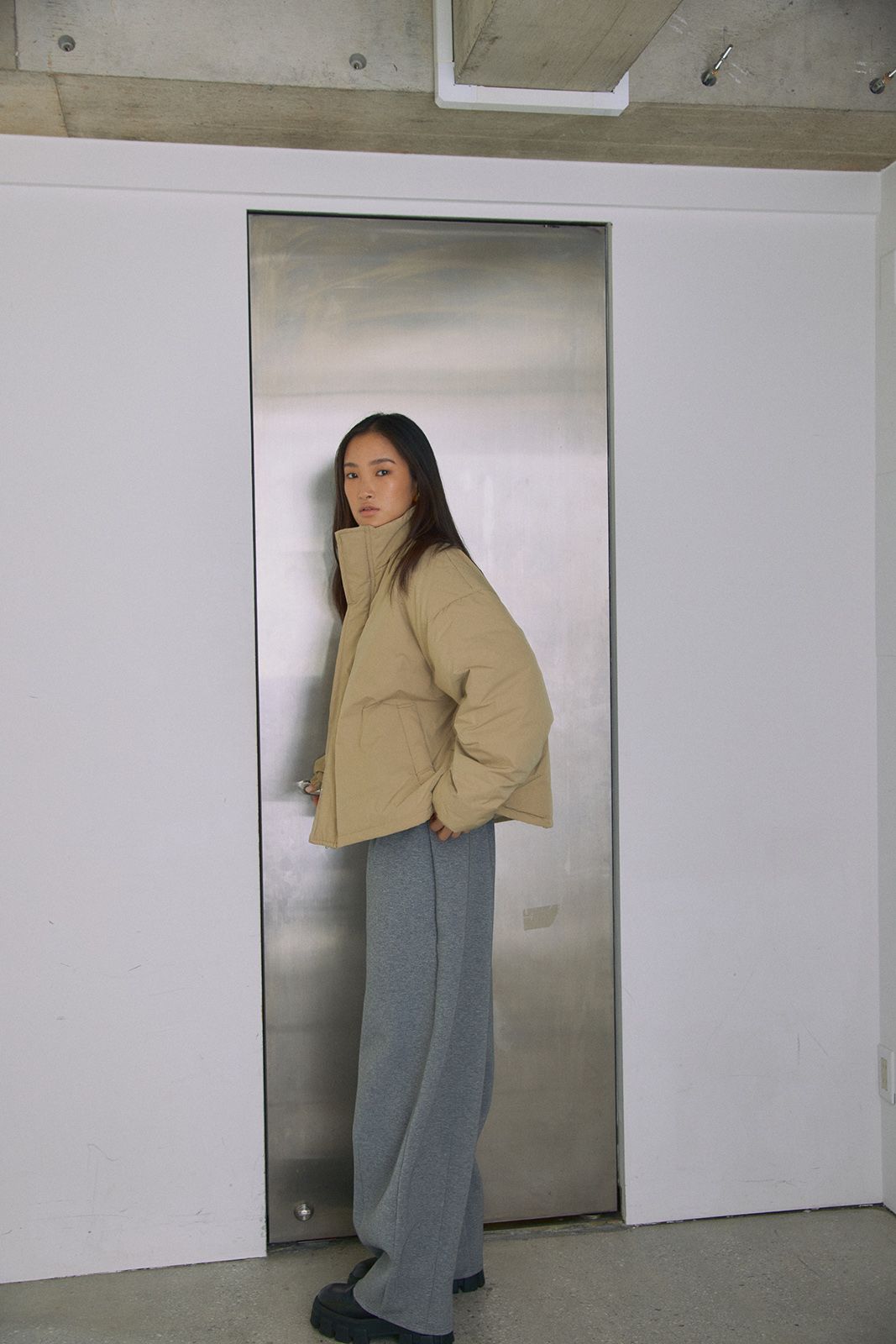 マシュマロダウン (ベージュ) Marshmallow Down (Beige) / 26AW