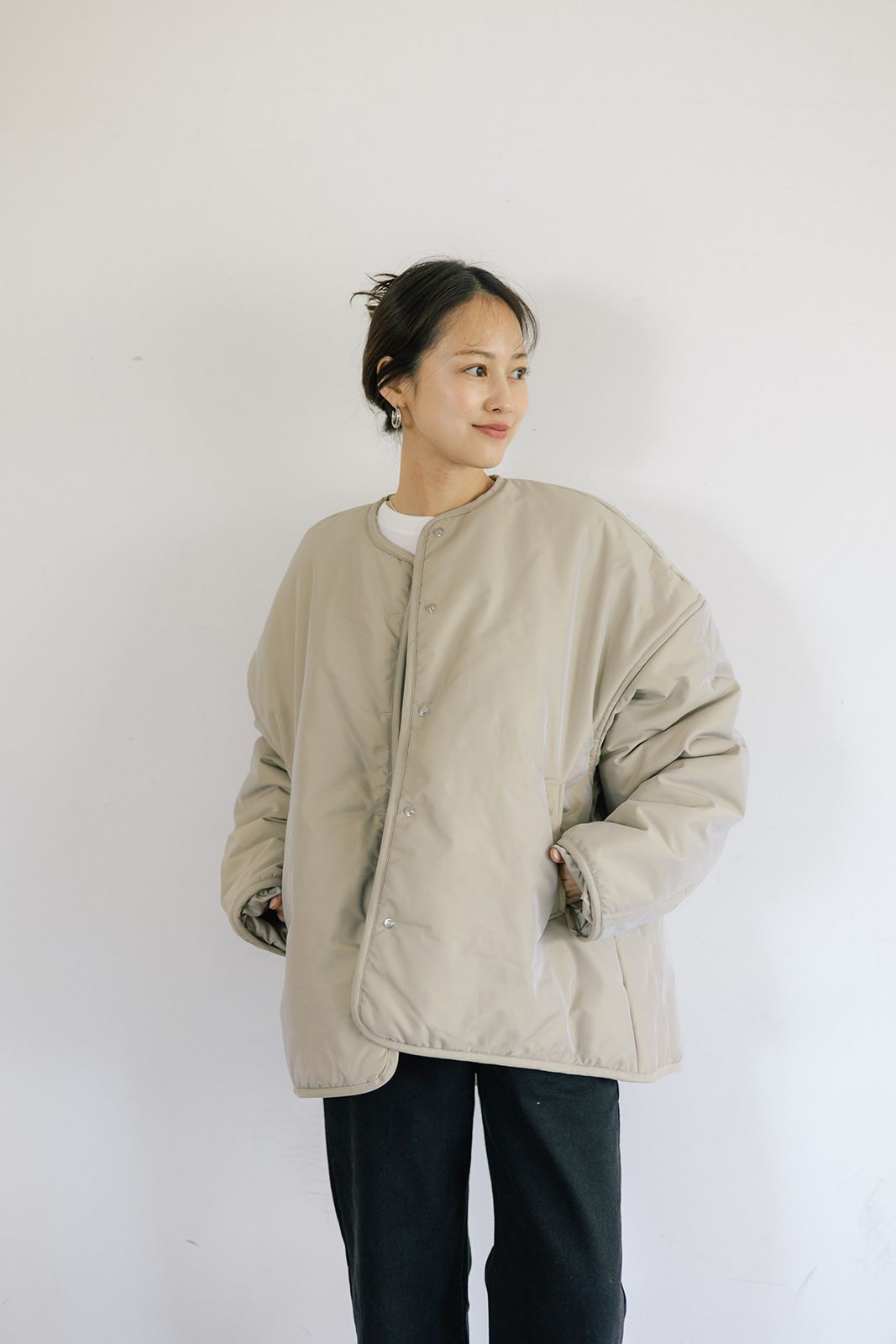 テントブルゾン (ベージュ) Tent Blouson (Beige) / 26AW