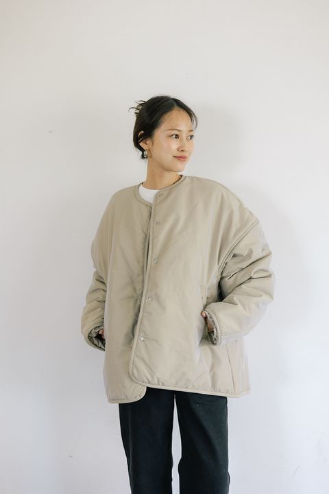 テントブルゾン (ベージュ) Tent Blouson (Beige) / 26AW