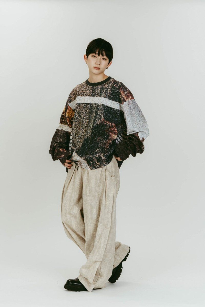 scenery print long sleeve tee (Paris) / プリントロングスリーブTシャツ (パリ) / 26SS