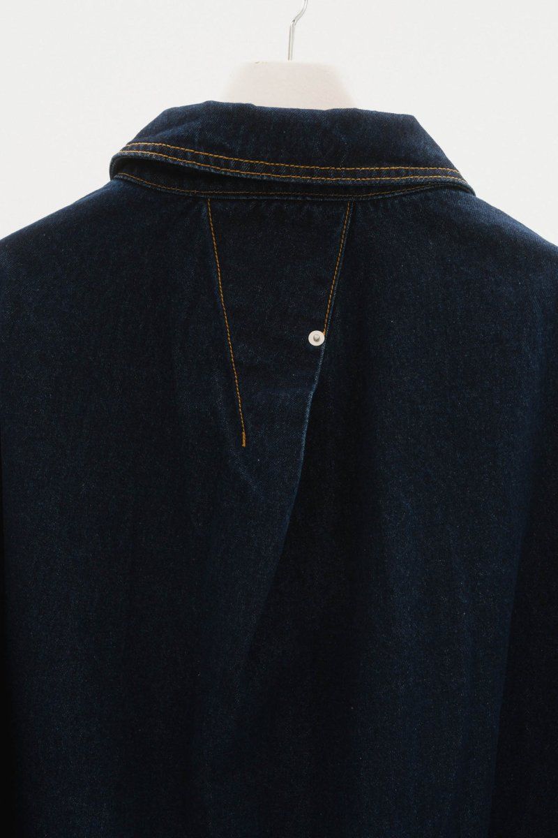 denim over shirt jacket (unisex) / デニムオーバー シャツジャケット (インディゴ)