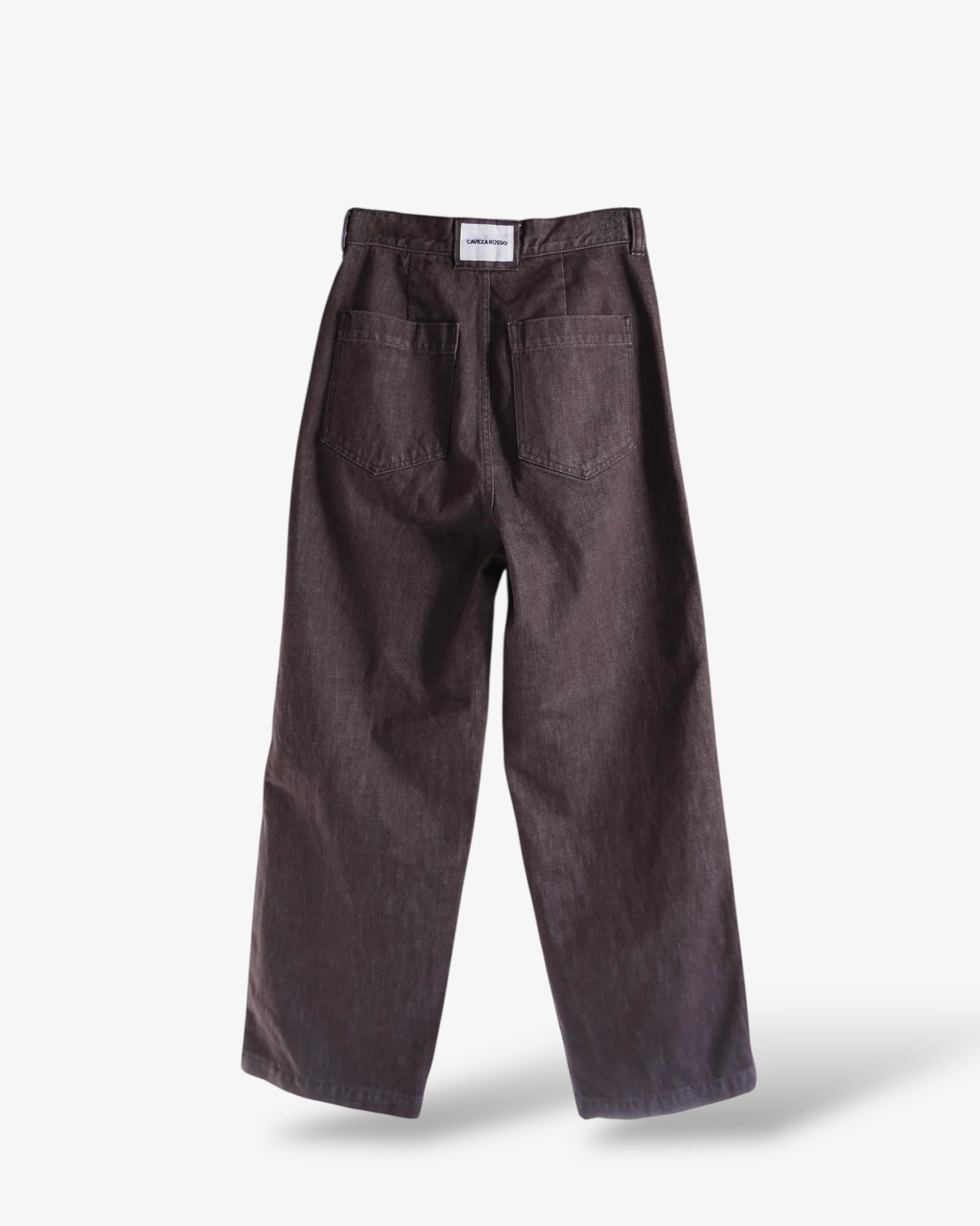 【25AW】Cindy's denim straight pants / Cindy'sデニムストレートパンツ (ブラウン)