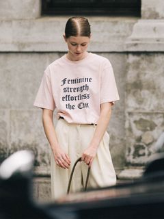 パーマネント Tシャツ (FLOCKY OLD ENGLISH) PARMANENT TEE (FLOCKY OLD ENGLISH) /  26SS