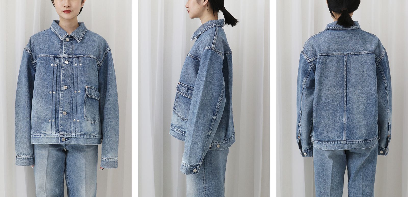 TANAKA デニムジャケットサイズ感 | Sir online store / サー