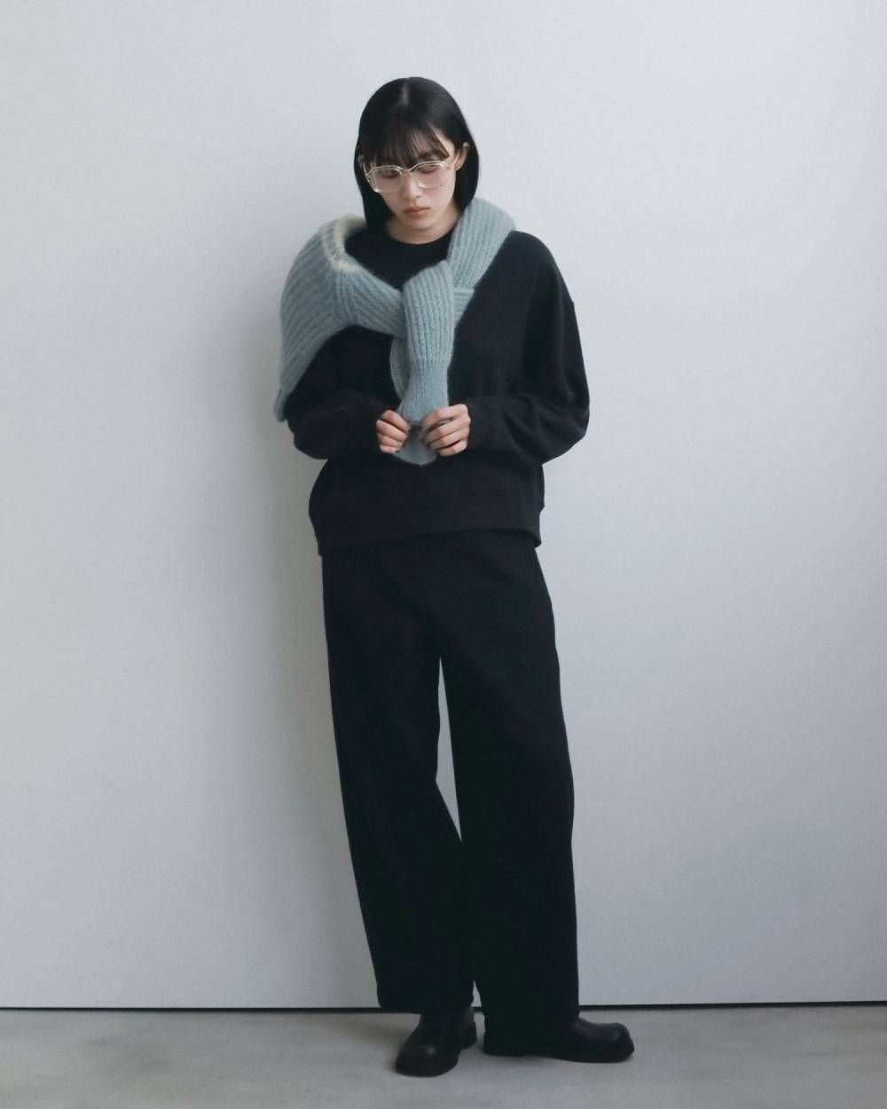ソフトスウェットトップス (ネイビー) Soft Sweat Tops (Navy) / 26AW 【6月29日まで期間限定予約】