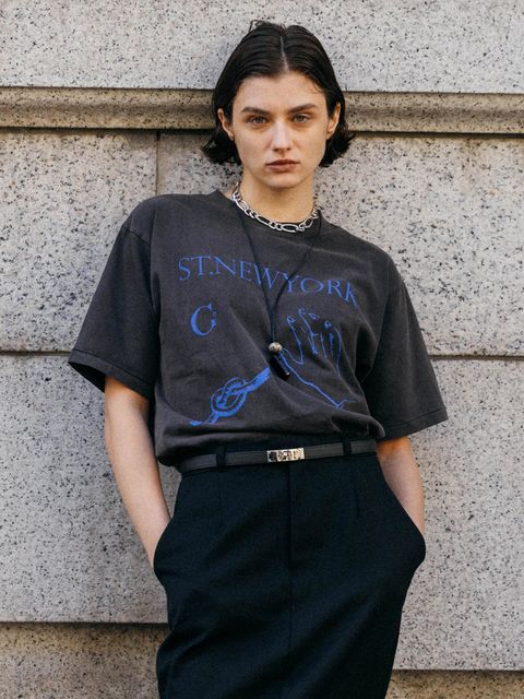パーマネント Tシャツ (NEWYORK) PARMANENT TEE (NEWYORK) /  26SS