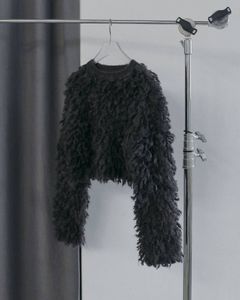 ループニットトップス (チャコールグレー) Loop Knit Tops (Charcoal gray) / 26AW 【6月29日まで期間限定予約】