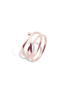 STRING / ストリング リング K10/K18 (ピンクゴールド)