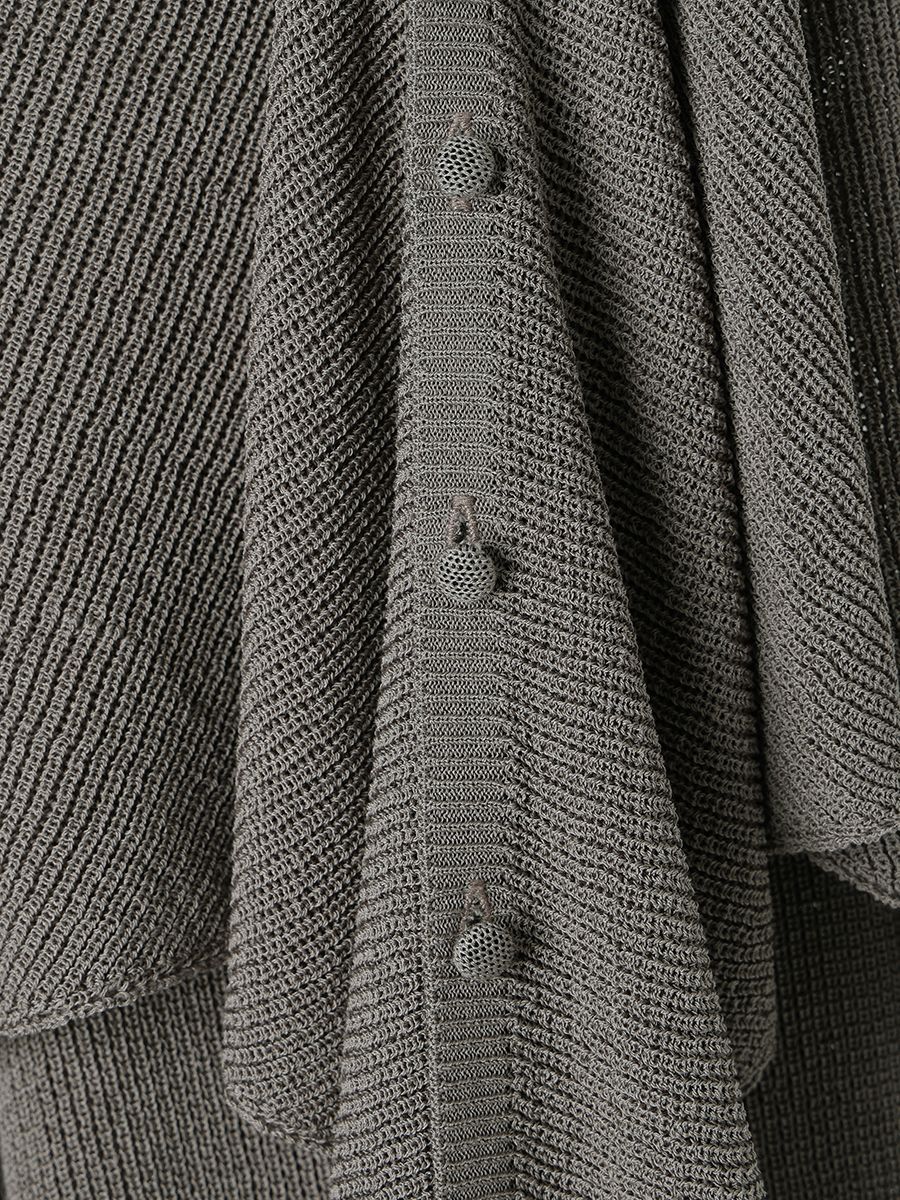 【25SS】ACETATE KNIT PANTS / アセテート ニットパンツ (グレーベージュ)