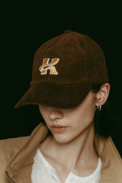 corduroy cap / コーデュロイキャップ (ブラウン) / 25AW