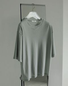 Sheer Velour T-shirts / シアーベロア Tシャツ (アイスブルー)