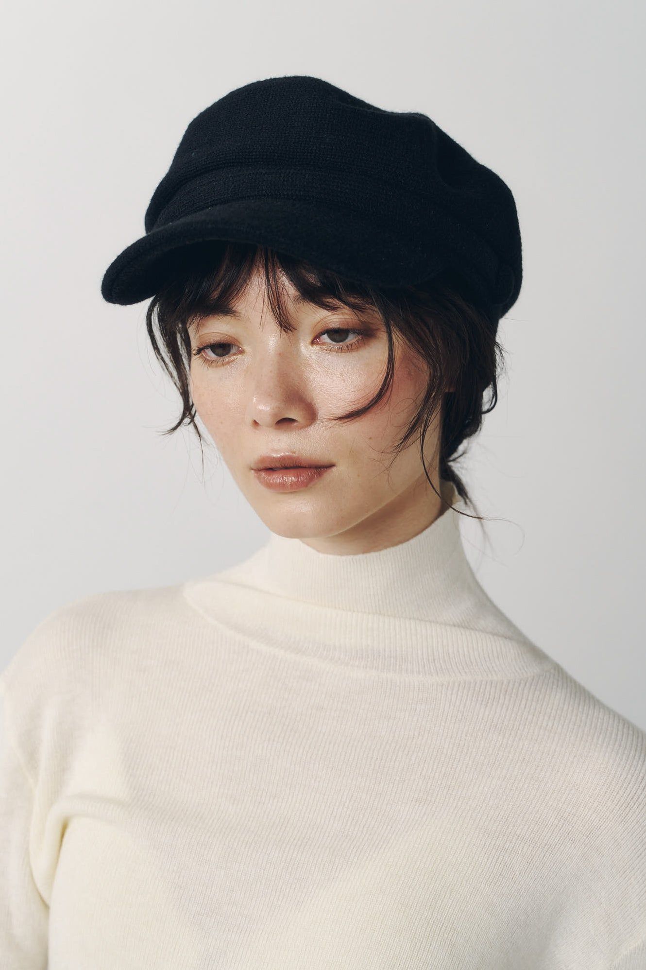 キャスケット (ブラック) casquette (Black) / 26AW