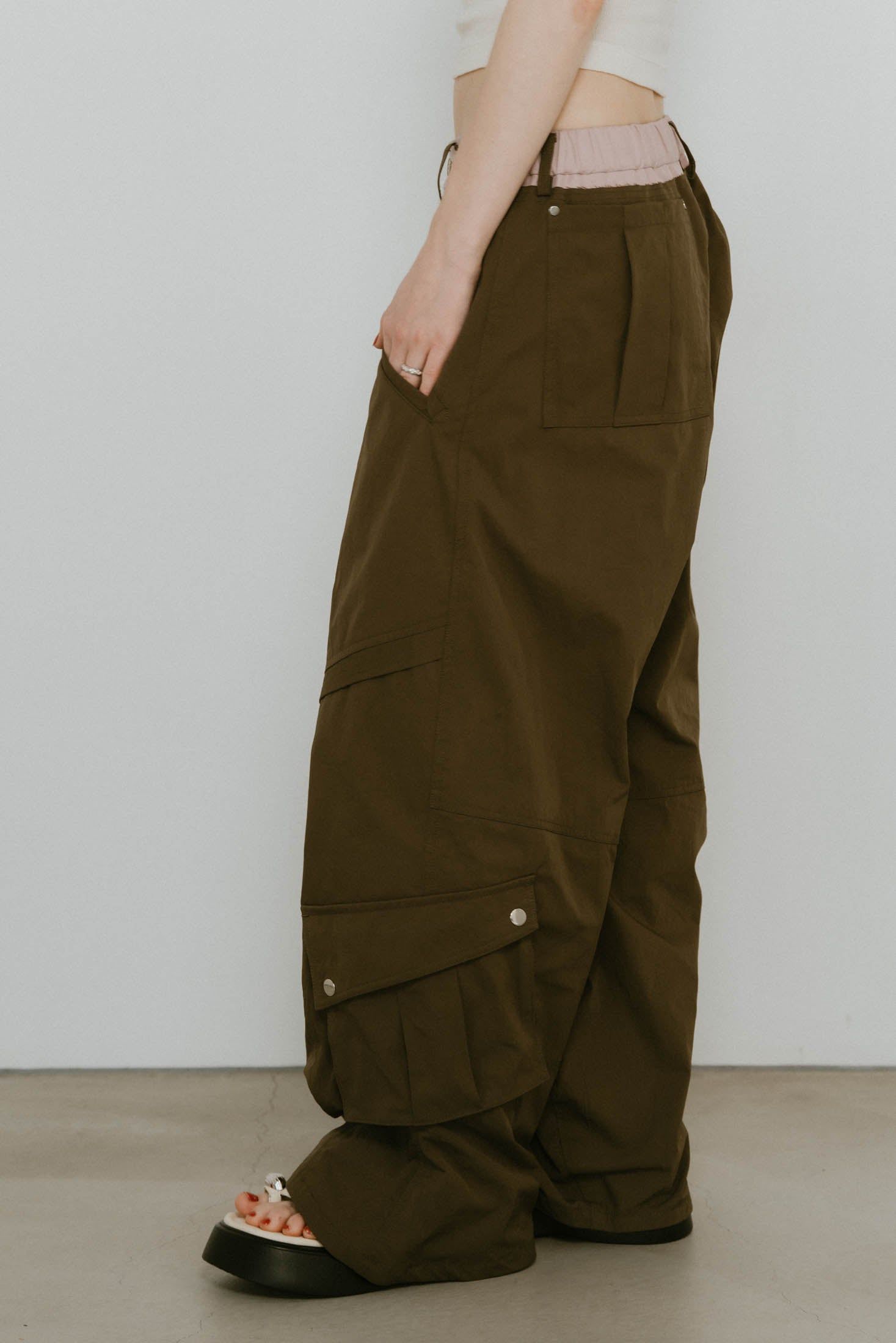 Knuth Marf - docking nylon pants(unisex) / ドッキング