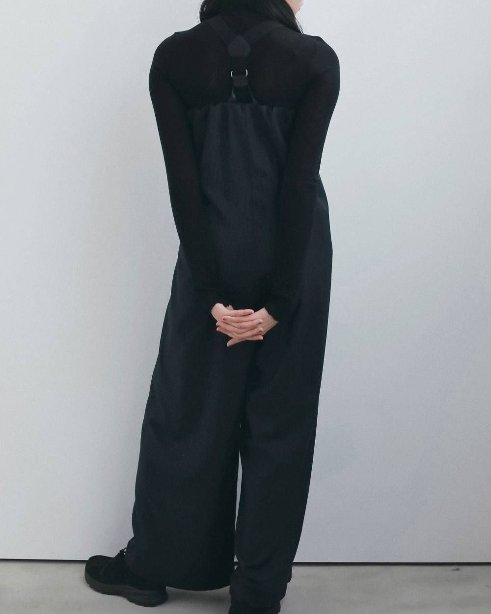 ストライプ ベアトップコンビネーション (ネイビー) Stripe Baretop Combinaison (ネイビー) / 26AW 【6月29日まで期間限定予約】