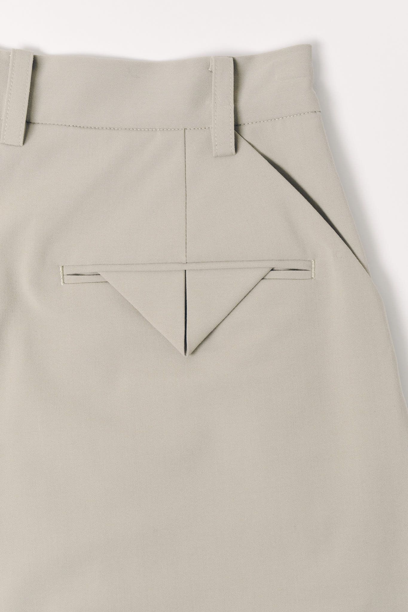 ダブルヘムトラウザー (サンドベージュ) double hem trousers(unisex) (Sand Beige) / 26AW