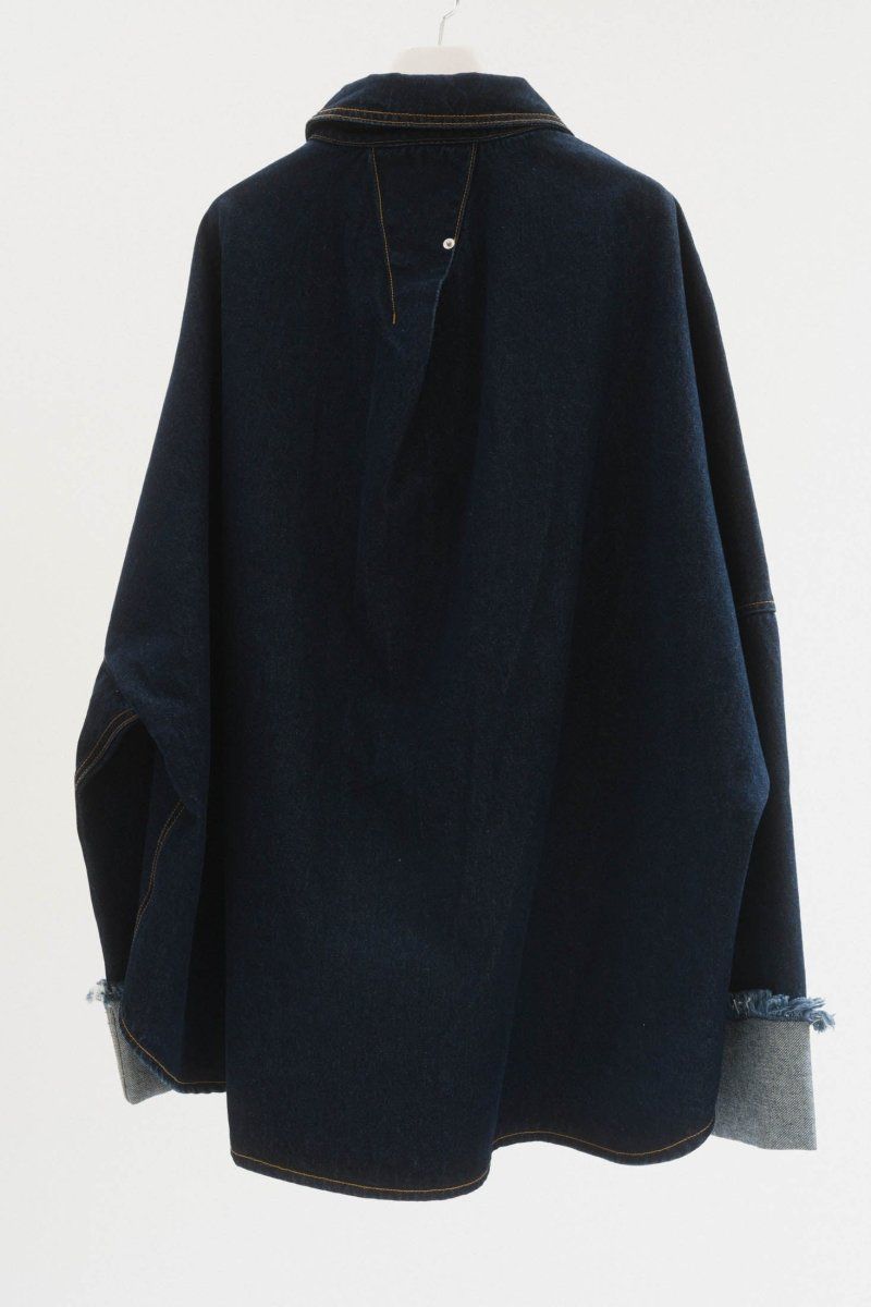 Knuth Marf - denim over shirt jacket (unisex) / デニム