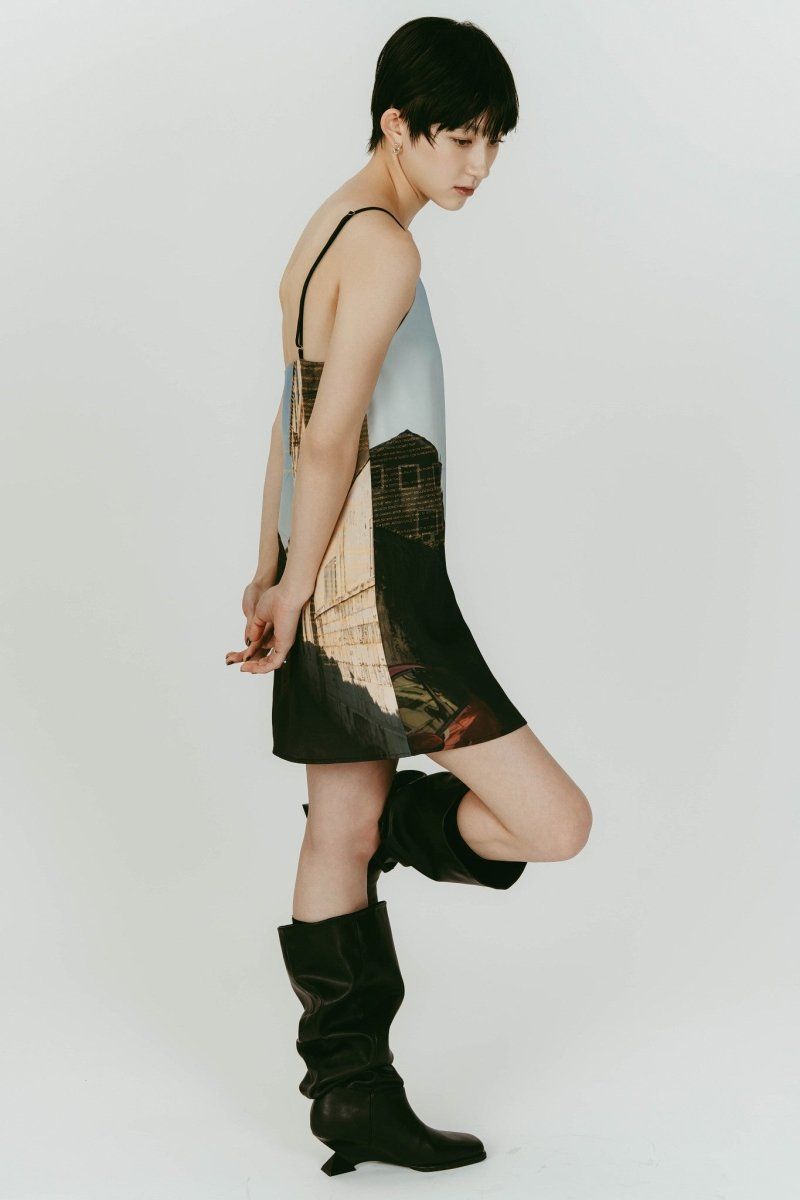 scenery print mini one piece (croatia) / 風景プリントミニワンピース (クロアチア) / 26SS