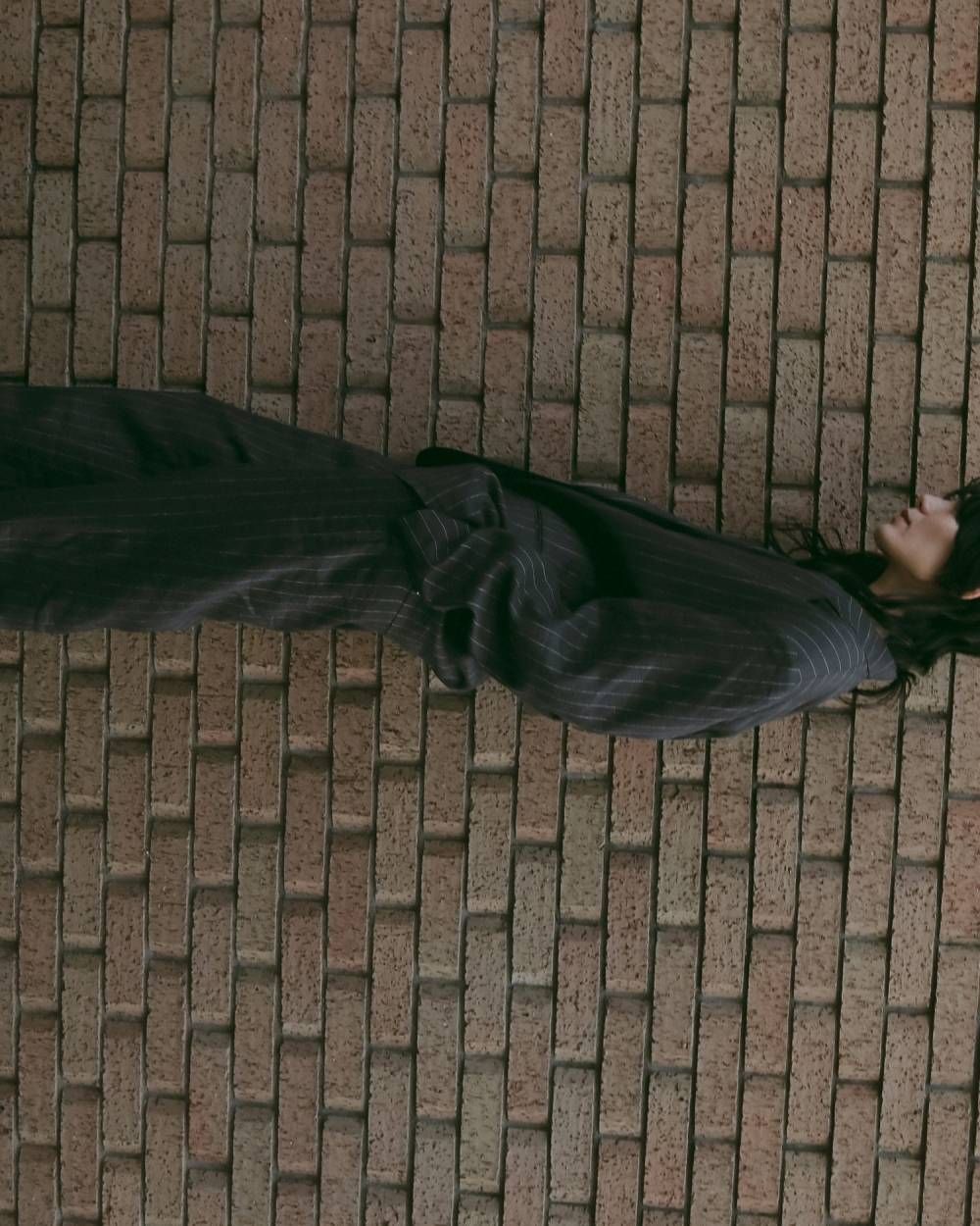 オーバーリネンジャケット (ネイビー) Over Linen Jacket (Navy) /  26SS